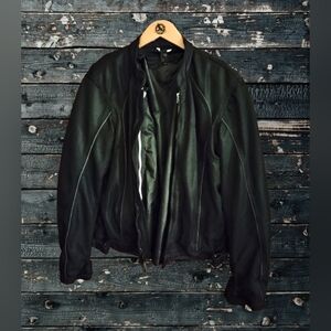 Fieldsheer Black Mesh Padded Unisex Small Motorcycle Jacket w/ Removable…